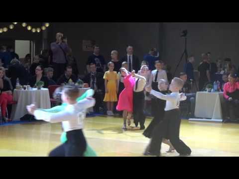 Mattias Lang & Sandra Laasik Estonian Championship 2017 Juvenile Waltz