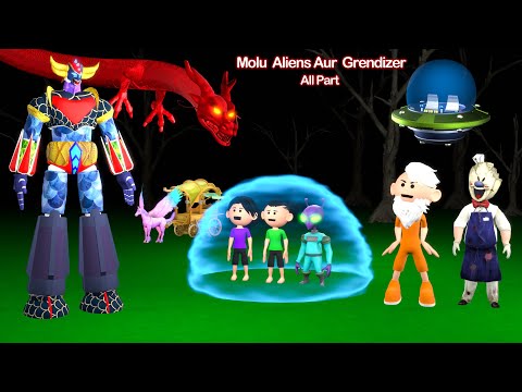Molu Aliens Aur Grendizer(ALL PART)| pagal beta | desi comedy video | cs bisht vines | joke of