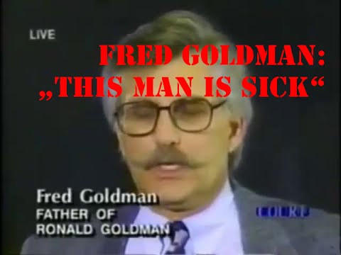 O. J. Simpson Trial Fred Goldman Press Conference after closing argument of Johnnie Cochran