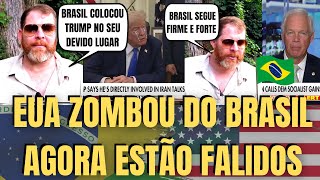 Analista Estadunidense: Brasil Humilhou Trump E Desmontou Seu Plano!!!