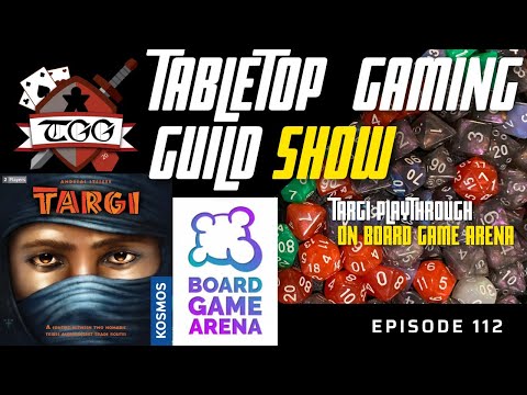 Tabletop Gaming Guild Show: Targi Playthrough on Board Game Arena