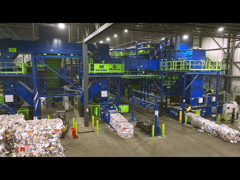 Matrec-GFL’s Montreal-Est MRF: Quebec’s Most Advanced Single-Stream Recycling Facility