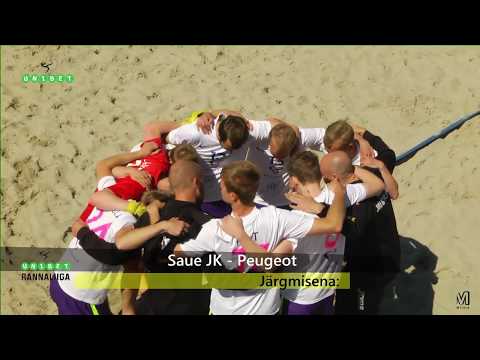 Beach Soccer: Unibet Rannaliiga 2015, Saue JK vs. Peugeot BSC
