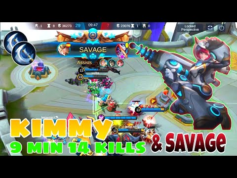 Kimmy Savage | kimmy best build and gameplay with full marksman Item build: Kimmy mobile legends