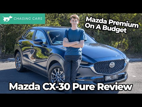Mazda CX-30 Pure 2021 review | base small SUV tested | Chasing Cars