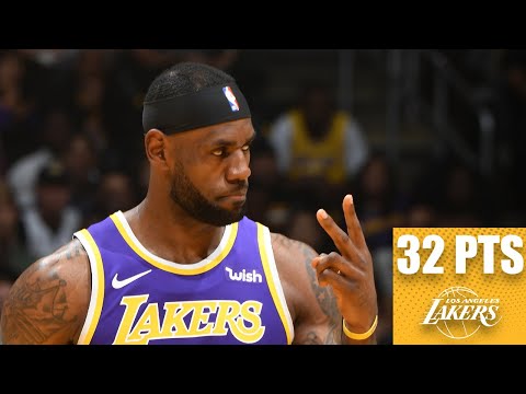 LeBron dominates the Jazz with near triple-double in the Lakers' first win | 2019-20 NBA Highlights
