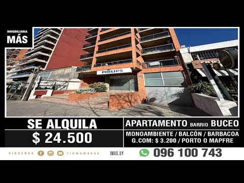 Video de YouTube - Apartamento Alquiler Buceo Montevideo iMas.uy RG *
