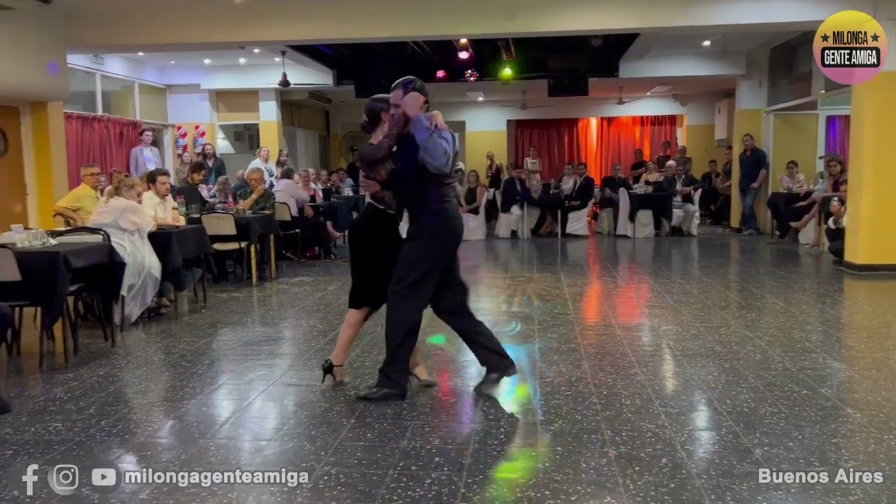 Julio Altez y Celeste Gonzalez - Milonga Gente Amiga - 12/MAR/2023 (1/2)