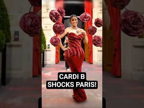 Cardi B's Paris Fashion Week Looks Left Everyone Speechless!