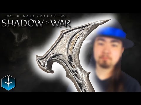 A Puntastic Cosplay Tutorial - Mithril Elven Forge Hammer; Shadow of War