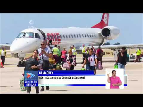 Arribó a Cuba grupo de connacionales varados en Haití