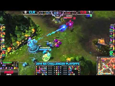 CLB vs CLR   2014 NA CS Playoff Quartfinals G2 Sound