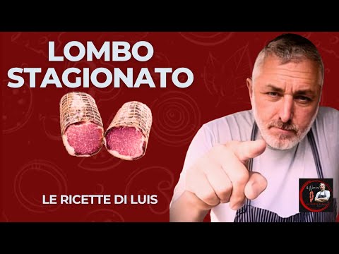 Lombo/lonzino stagionato fatto in casa