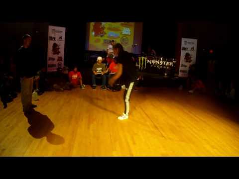 B-girl Zuzka Freestyle Session prelim. USA