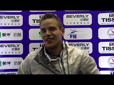 Championnats du monde - ITV Laurence Épée, Tom Seitz et Maxence Lambert