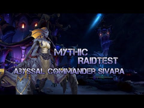 Abyssal Commander Sivara Mythic -  First LooK Eternal Palace PTR (Arcane Mage PoV)