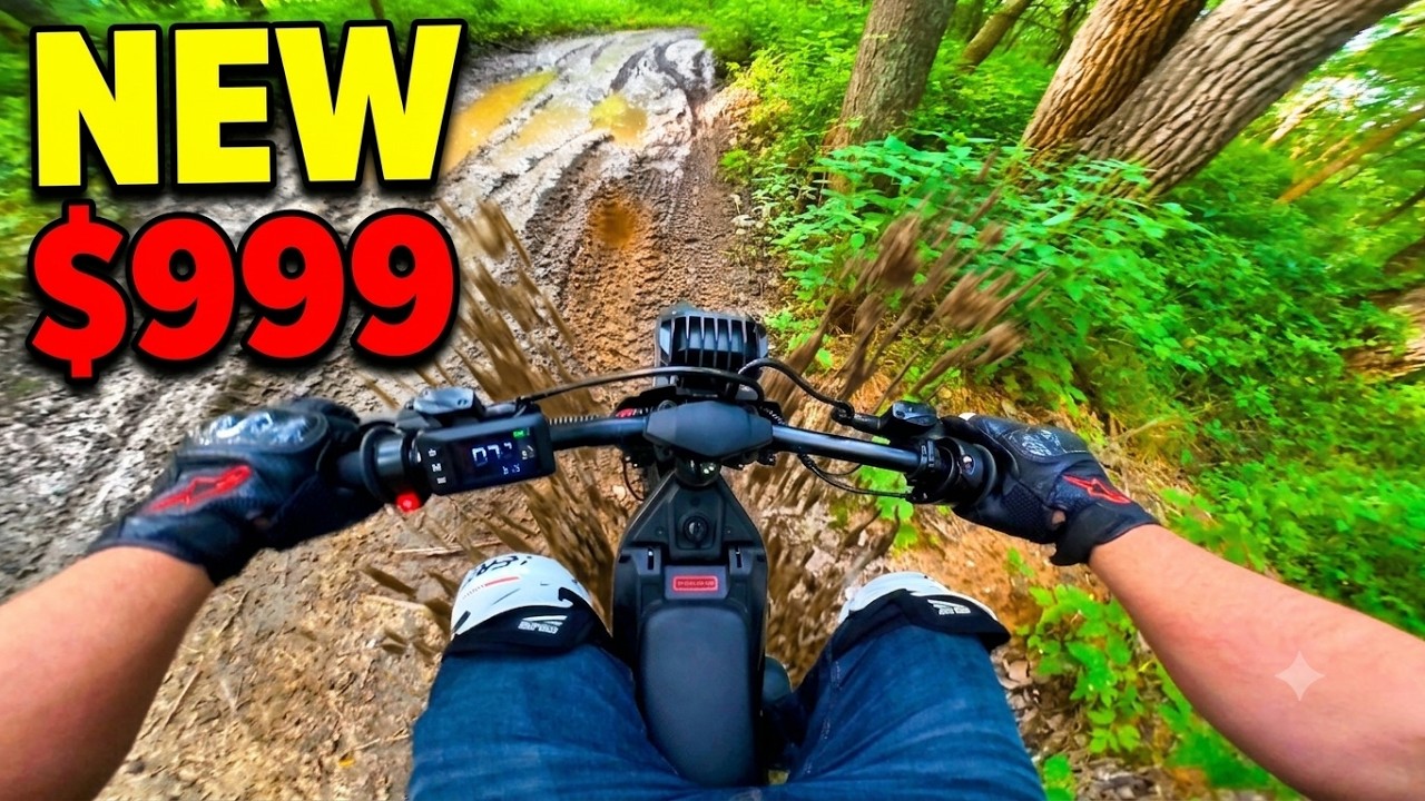 NEW $999 Electric Dirt Bike vs Real Off-Roading! Can the Qwayq Em40 Handle?