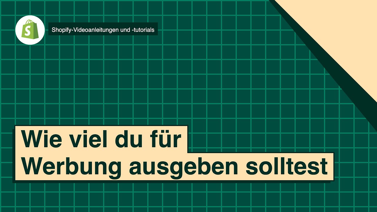 Wie viel du für Werbung ausgeben solltest