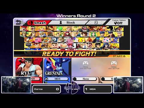 Karma (Ryu) vs WeS | MD4 (Greninja) - Winners Round 2 - Orbitar 36
