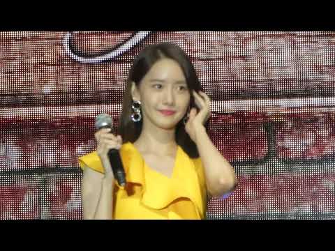 180804 YOONA@SNSD Hong Kong Fanmeeting "明年今日" Eason Chan HD fancam