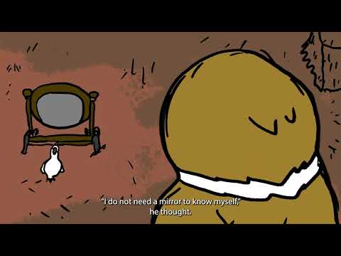 THE OWL, THE CHICKEN. AND THE MIRROR|