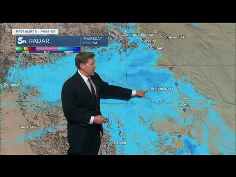 Scattered snow showers throughout the weeken