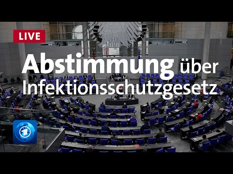 "Corona-Notbremse": Bundestag stimmt über Infektionsschutzgesetz ab | Livestream