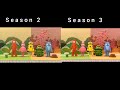Yo Gabba Gabba Season 2 3 Ending Comparison
