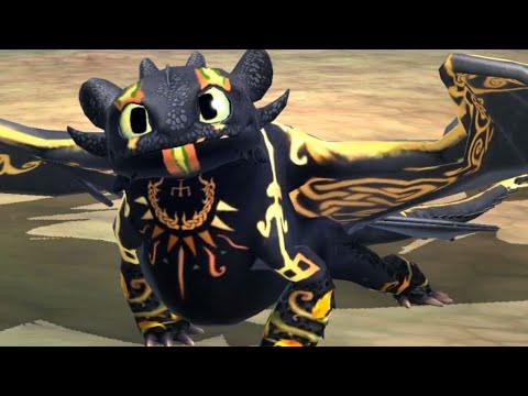 Celebrants of Berk: 5⭐ Fallfest Toothless - Night Fury - Dragons Titan Uprising