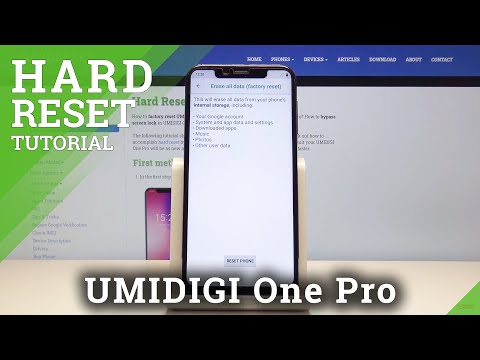 How to Remove Data in UMIDIGI One Pro – Hard Reset Tutorial