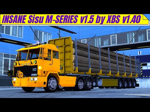 Euro Truck Simulator 2 Sisu M Series 1.5 by XBS  [ETS2 1.40]