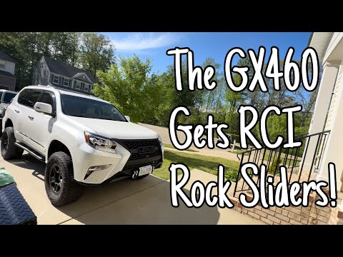 RCI Rock Sliders on the GX460