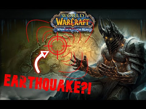 WotLK Seismic anomaly detected by the goblins.