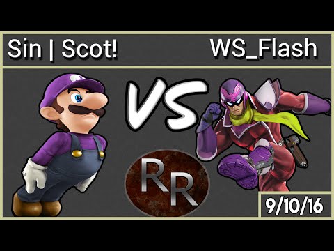 Rusty Rumble #4 (Winner's Semis) Sin | Scot (Luigi) VS WS_Flash (Captain Falcon)