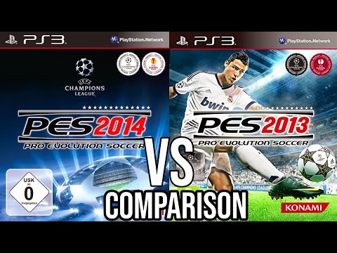 PES 2014 Vs 2013 PS3