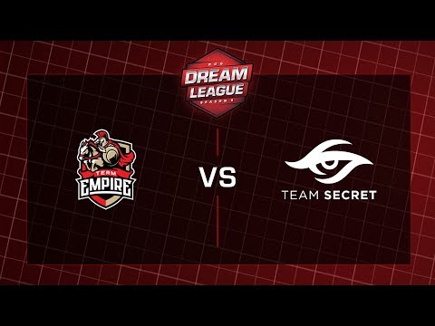 Team Empire vs Team Secret - Game 1 - ROG DreamLeague Season 8