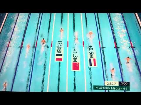 France Paris Olympics Men’s 4x100 medley relay | Prelims