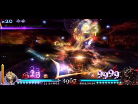 Dissidia: Final Fantasy - Cloud vs Level 255 Chaos