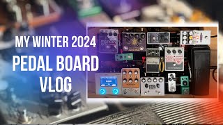 VLOG - pedal board winter 2024 - 50 shades of Gain