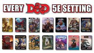 Explaining Every D&D 5E Campaign Setting In 19 Minutes
