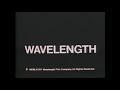 Opening And Closing To Wavelength 1984 VHS