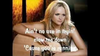 Miranda Lambert Fastest Girl in Town lyrics Onscreen NEW SINGLE!