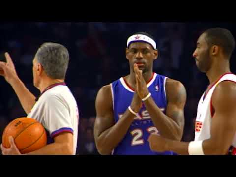 LeBron James Mic’d Up First NBA All-Star Game in 2005 ⭐🗣