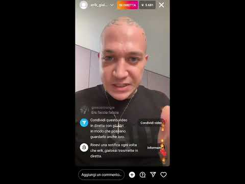 ERIK GIALOSAI RACCONTA IL SUO PESTAGGIO IN DIRETTA, INSULTANDO DIABLO BABY