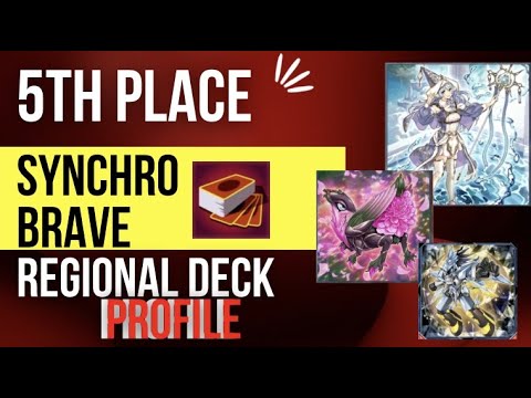 5th Place Yugioh Los Angeles Regional Synchro Brave Deck Profile - Matthew Rivera (9-1 AFTER SWISS!)
