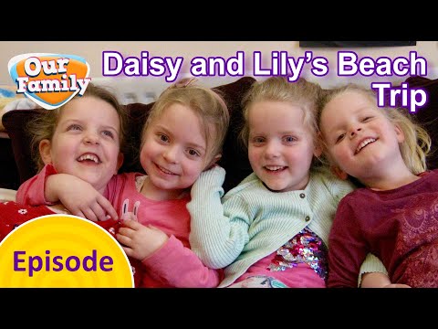 Daisy and Lily’s Beach Trip | CBeebies Our Family | FULL EPISODES