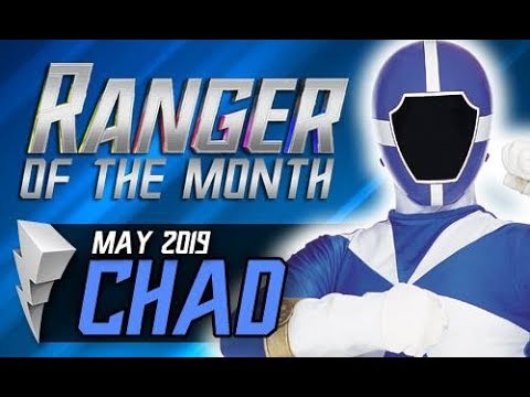 Chad Lee, Blue Lightspeed Rescue Ranger - May 2019 Ranger Of The Month