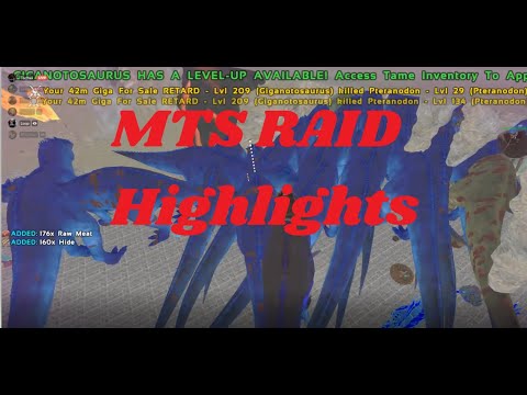 Ark Unoffical PVP MTS Chapter 3 raiding ppl (BMD)