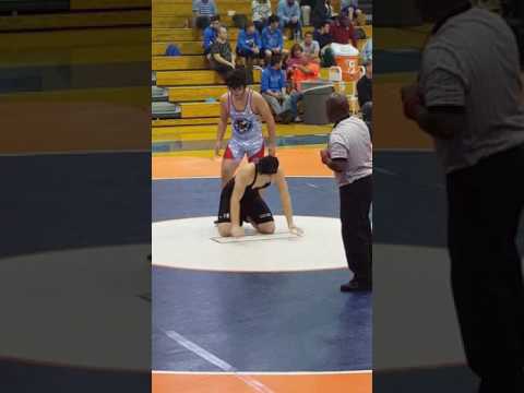 My first wrestling match