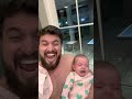 Dad Fake Cries to Stop Baby From Crying || ViralHog